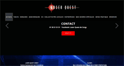 Desktop Screenshot of laserquest-cergy.com